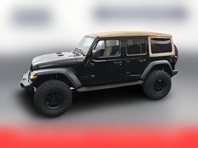 2020 Jeep Wrangler Unlimited Black and Tan