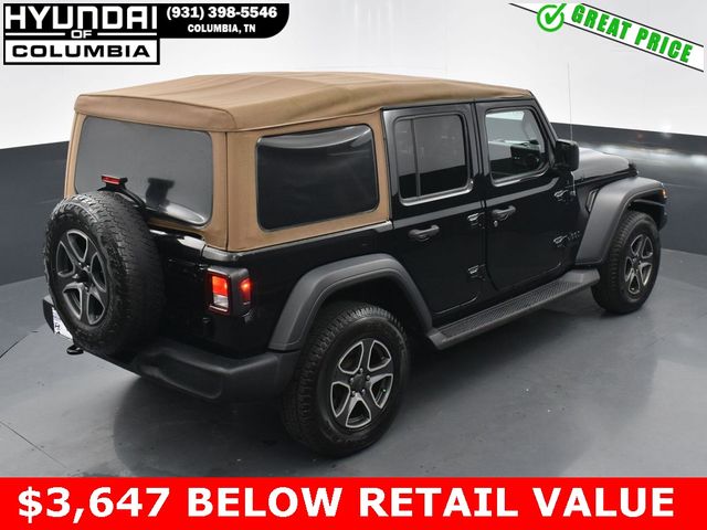 2020 Jeep Wrangler Unlimited Black and Tan