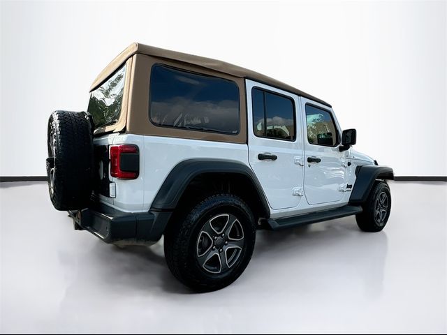 2020 Jeep Wrangler Unlimited Black and Tan