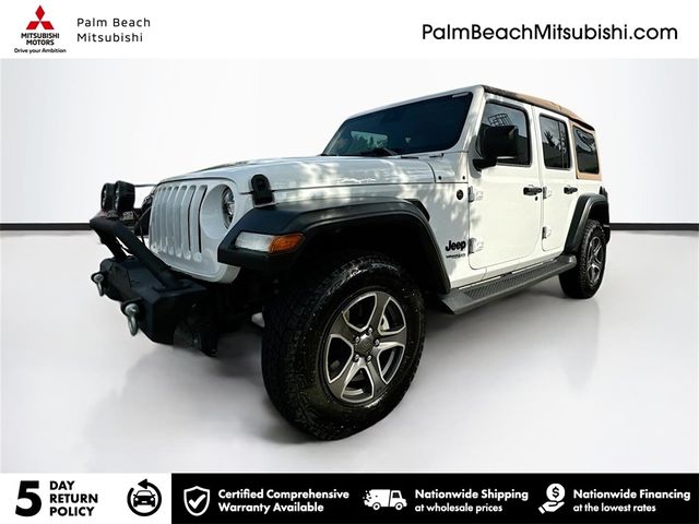 2020 Jeep Wrangler Unlimited Black and Tan