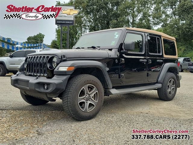 2020 Jeep Wrangler Unlimited Black and Tan