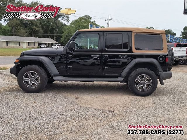 2020 Jeep Wrangler Unlimited Black and Tan