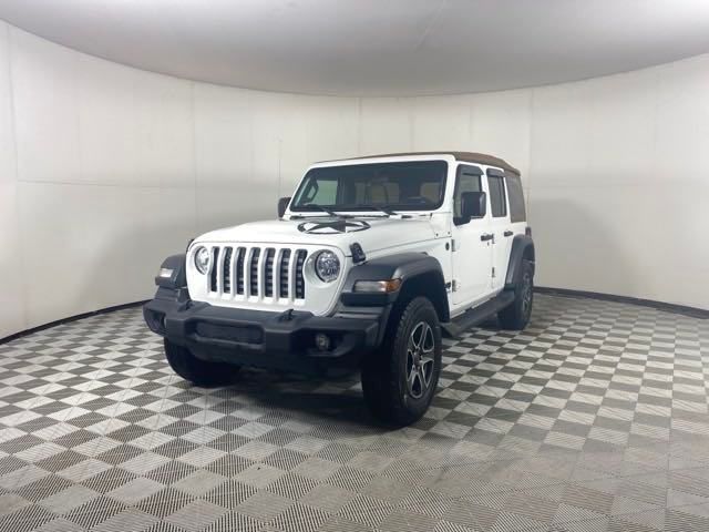 2020 Jeep Wrangler Unlimited Black and Tan