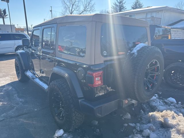 2020 Jeep Wrangler Unlimited Black and Tan