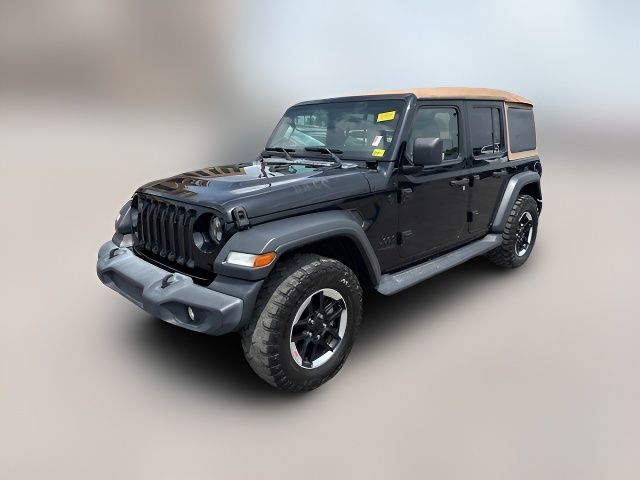 2020 Jeep Wrangler Unlimited Black and Tan