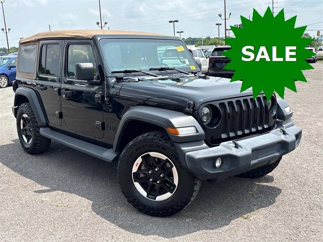 2020 Jeep Wrangler Unlimited Black and Tan