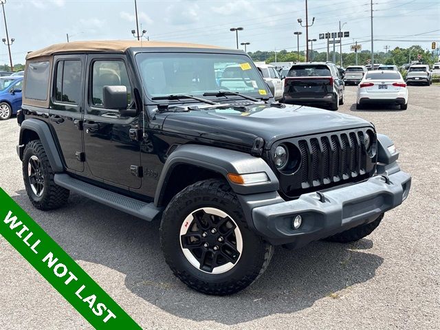 2020 Jeep Wrangler Unlimited Black and Tan