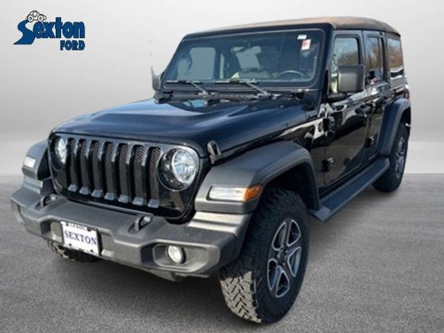 2020 Jeep Wrangler Unlimited Black and Tan