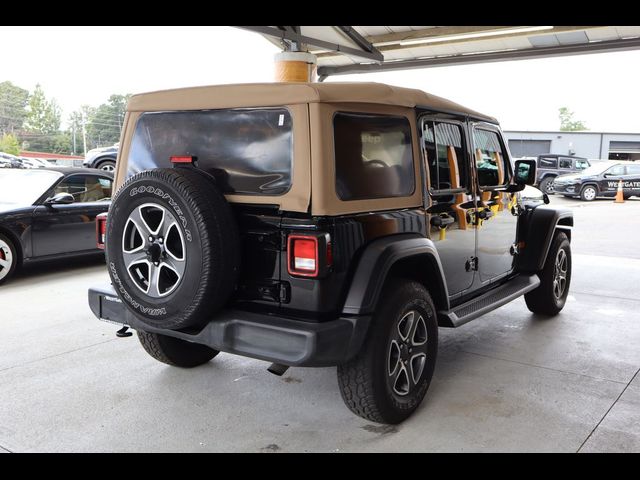 2020 Jeep Wrangler Unlimited Black and Tan