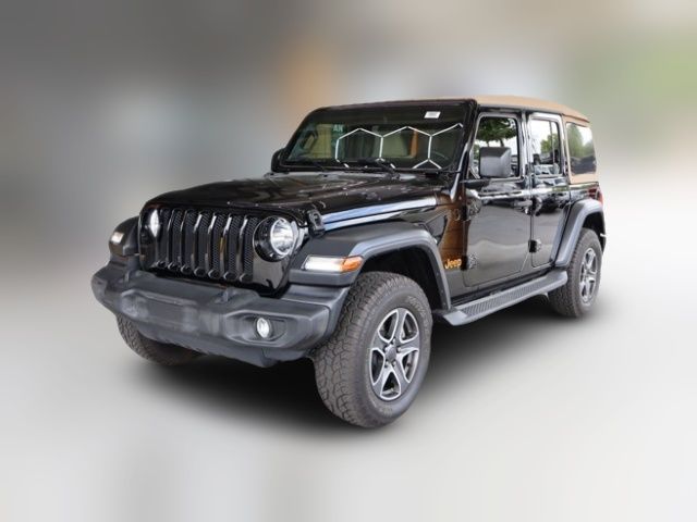 2020 Jeep Wrangler Unlimited Black and Tan