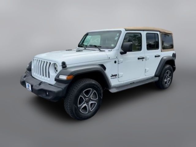 2020 Jeep Wrangler Unlimited Black and Tan