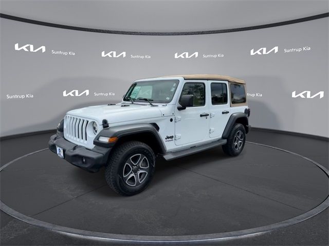 2020 Jeep Wrangler Unlimited Black and Tan