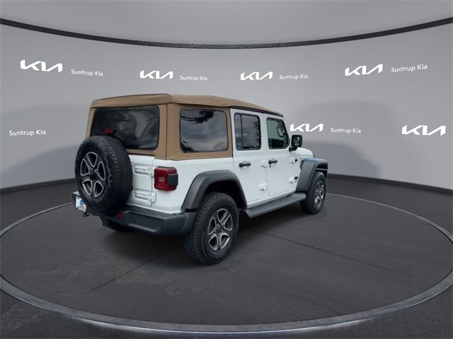 2020 Jeep Wrangler Unlimited Black and Tan