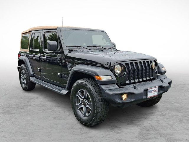 2020 Jeep Wrangler Unlimited Black and Tan