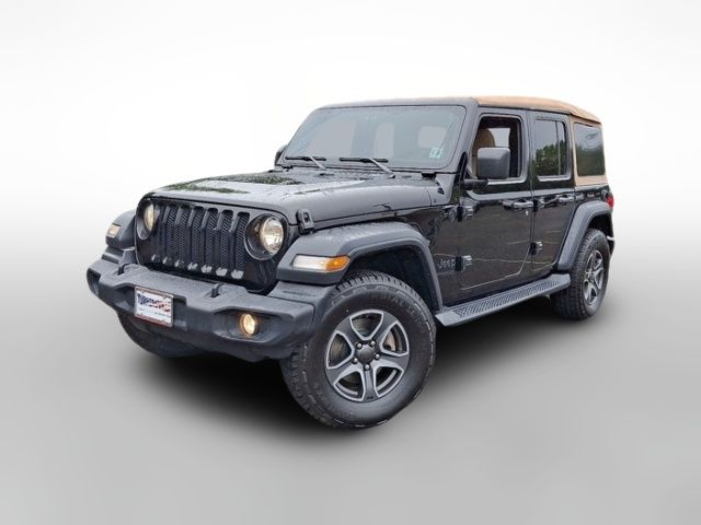 2020 Jeep Wrangler Unlimited Black and Tan