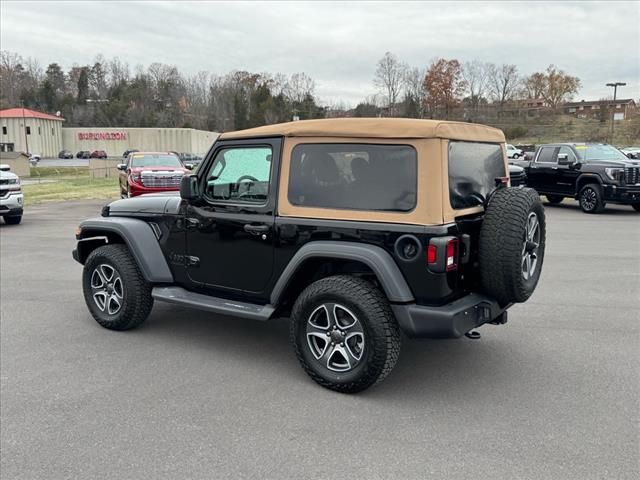 2020 Jeep Wrangler Black and Tan