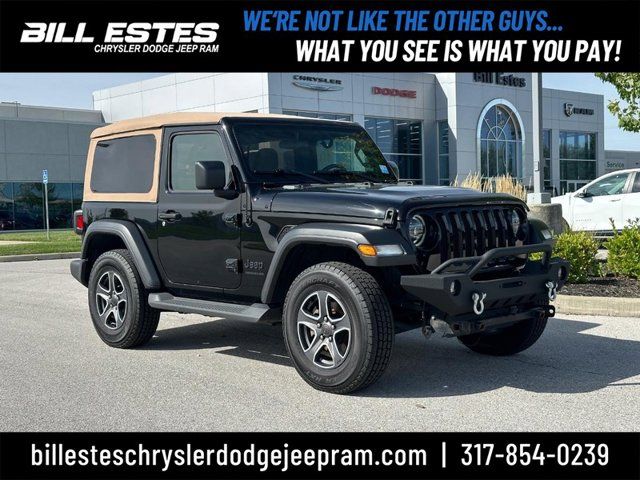 2020 Jeep Wrangler Black and Tan