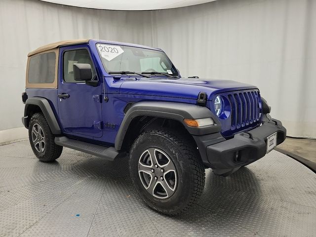 2020 Jeep Wrangler Black and Tan