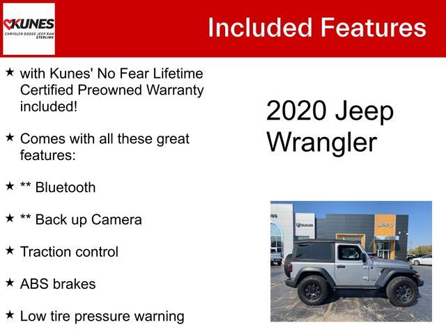 2020 Jeep Wrangler Sport S