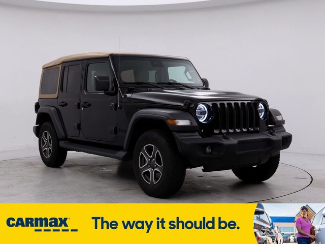 2020 Jeep Wrangler Unlimited Black and Tan