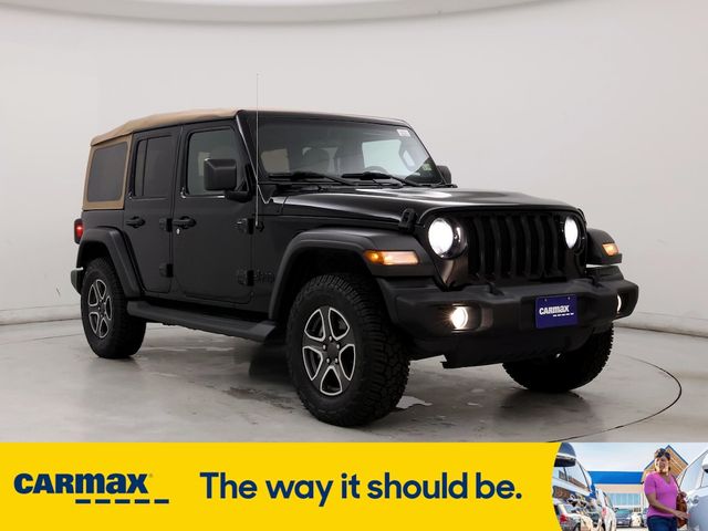 2020 Jeep Wrangler Unlimited Black and Tan