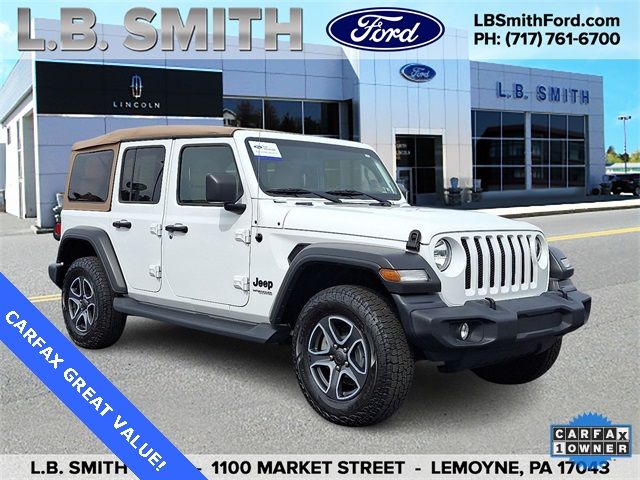 2020 Jeep Wrangler Unlimited Black and Tan