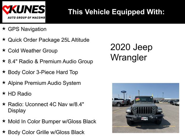 2020 Jeep Wrangler Unlimited Sahara Altitude