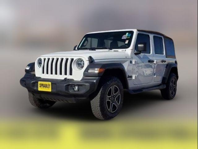 2020 Jeep Wrangler Unlimited Black and Tan