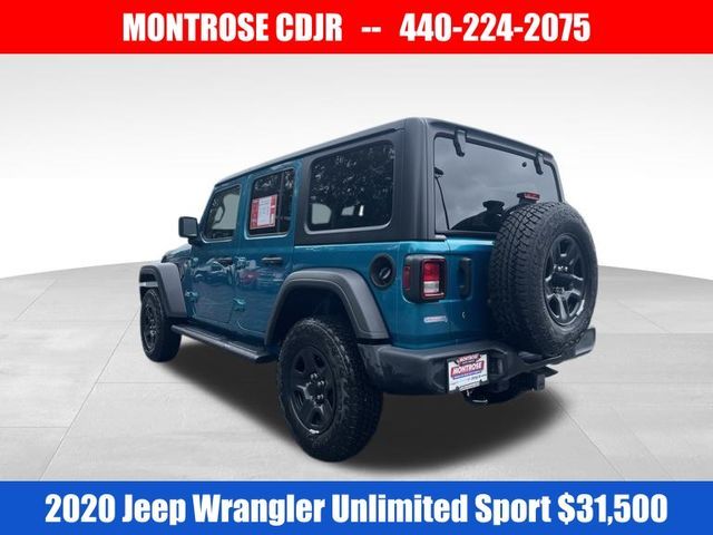 2020 Jeep Wrangler Unlimited Sport