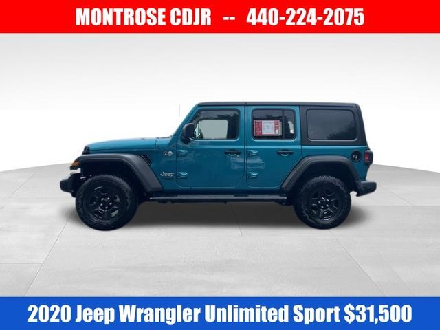 2020 Jeep Wrangler Unlimited Sport