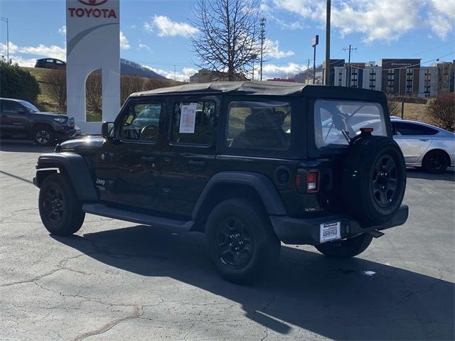 2020 Jeep Wrangler Unlimited Sport