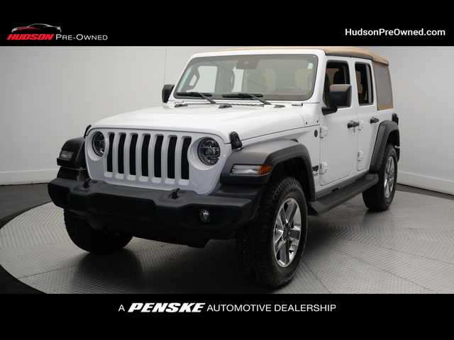 2020 Jeep Wrangler Unlimited Black and Tan