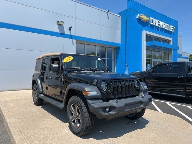 2020 Jeep Wrangler Unlimited Black and Tan