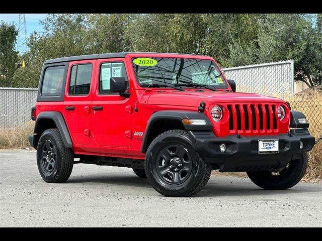 2020 Jeep Wrangler Unlimited Sport