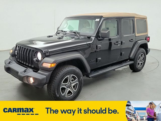 2020 Jeep Wrangler Unlimited Black and Tan