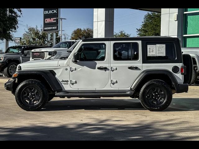 2020 Jeep Wrangler Unlimited Sport