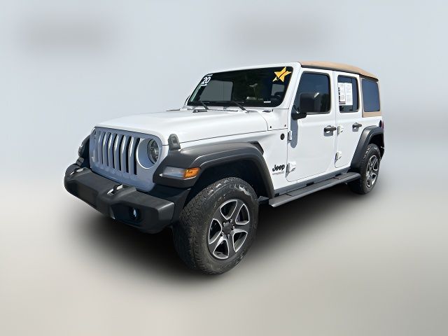 2020 Jeep Wrangler Unlimited Black and Tan