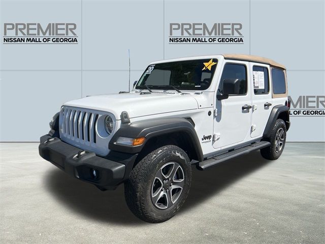 2020 Jeep Wrangler Unlimited Black and Tan