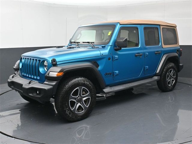 2020 Jeep Wrangler Unlimited Black and Tan