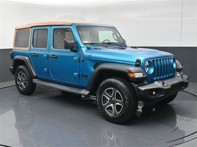 2020 Jeep Wrangler Unlimited Black and Tan