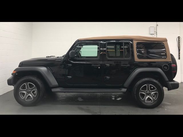 2020 Jeep Wrangler Unlimited Black and Tan