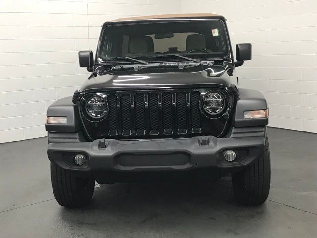 2020 Jeep Wrangler Unlimited Black and Tan