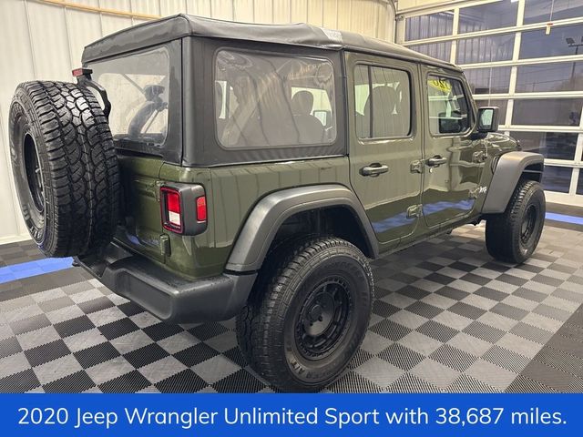 2020 Jeep Wrangler Unlimited Sport