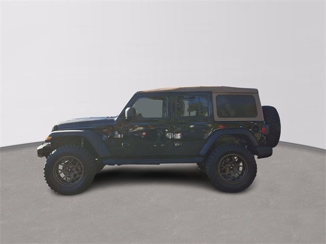 2020 Jeep Wrangler Unlimited Black and Tan