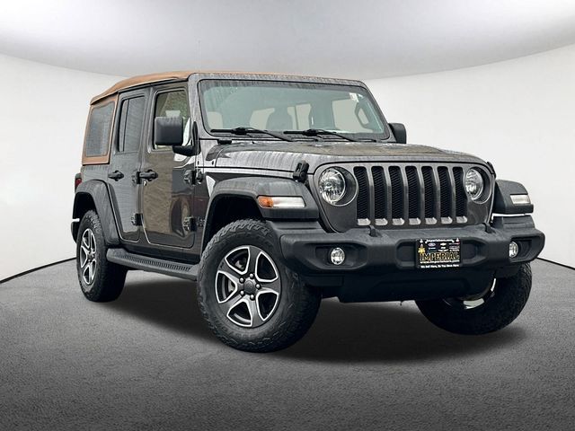 2020 Jeep Wrangler Unlimited Black and Tan