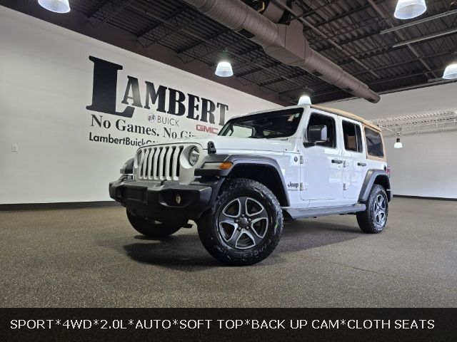 2020 Jeep Wrangler Unlimited Black and Tan