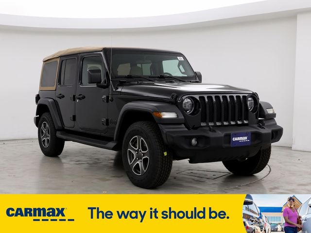 2020 Jeep Wrangler Unlimited Black and Tan