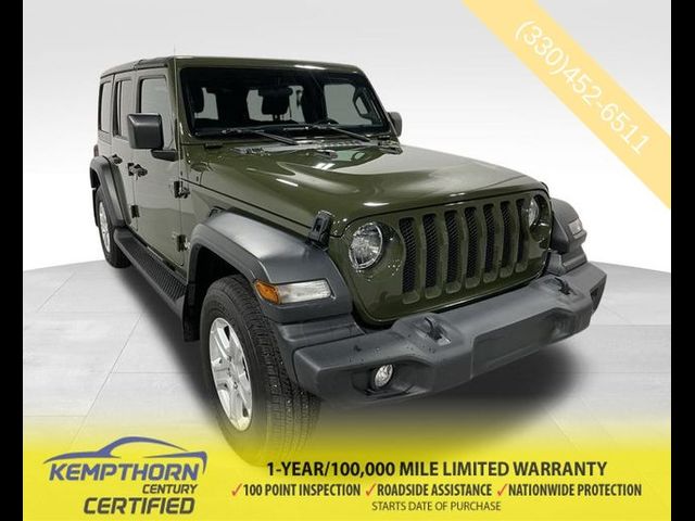 2020 Jeep Wrangler Unlimited Sport S