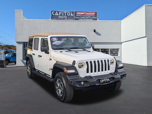 2020 Jeep Wrangler Unlimited Black and Tan