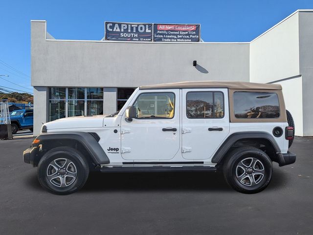 2020 Jeep Wrangler Unlimited Black and Tan